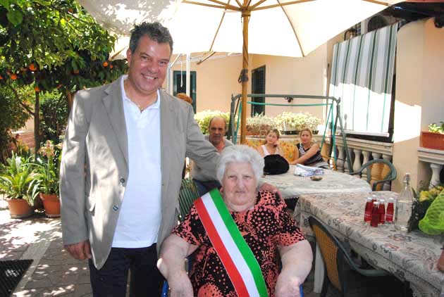 Marino. Vita Bono Adamo ha compiuto 100 anni