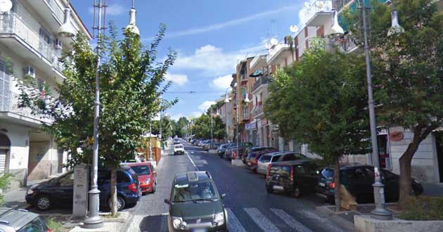 Genzano. Via Garibaldi