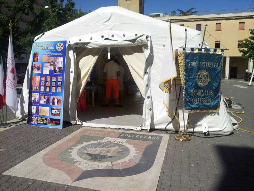 Grande successo di partecipazione alla “Giornata di prevenzione del Diabete...” del Rotary Club di Colleferro