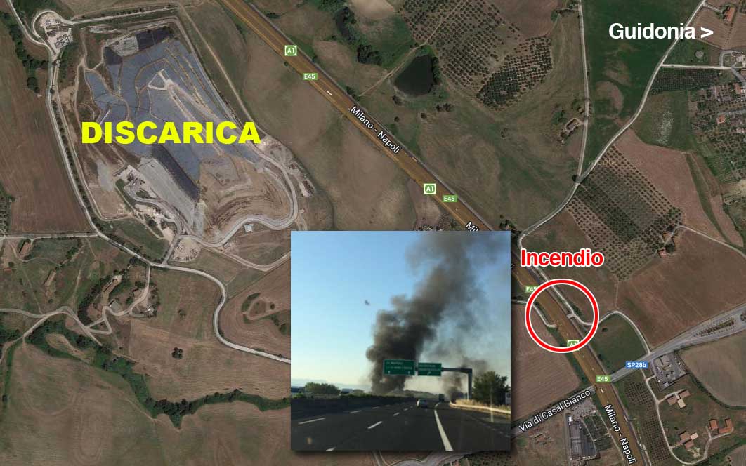 Incendio Guidonia Incendio Guidonia