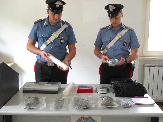 La droga sequestrata dai Carabinieri_630