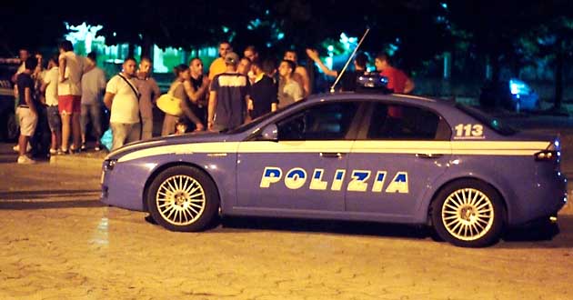 Polizia notte ragazzi
