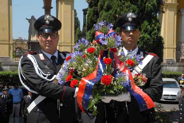 Un momento della Cerimonia di questa mattina al Verano (2)