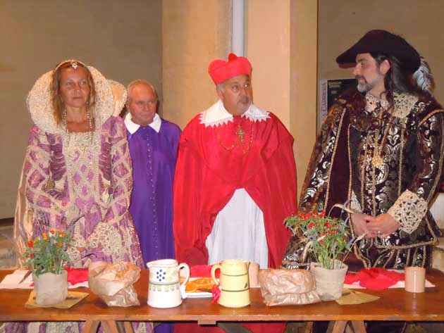 Donna Olimpia, il Cardinale Pietro Aldobrandini ed il Principe Gian Francesco Aldobrandini