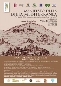 Frascati. Manifesto della Dieta Mediterranea Frascati. Manifesto della Dieta Mediterranea