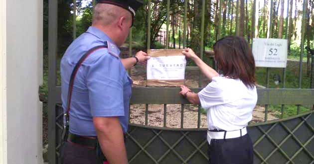 Nemi. Il complesso “Ex casa generalizia società del verbo divino” è abusivo