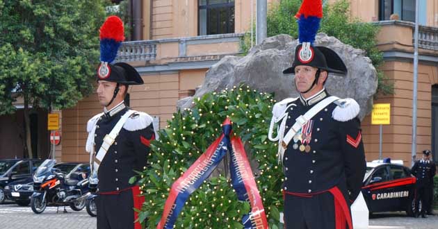 Il Momumento ai caduti del Podgora al Comando Interregionale