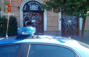 Il locale chiuso in Piazzale Tiburtino