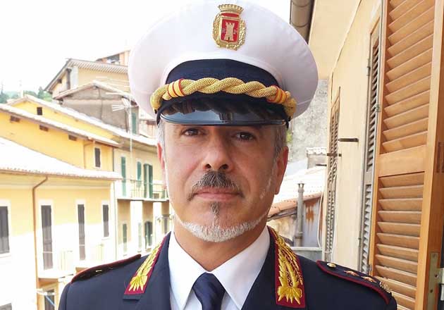 Rocca di Papa. Il Comandante della Polizia Locale Sergio Ierace