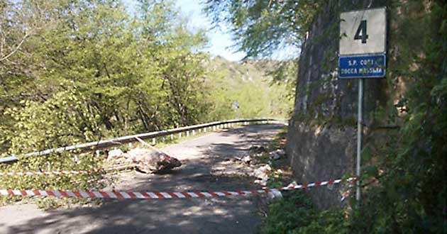 Rocca Massima lavori in corso