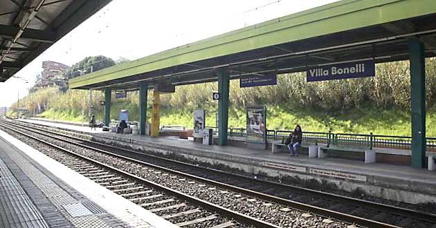 Roma-Fiumicino. Stazione Villa Bonelli