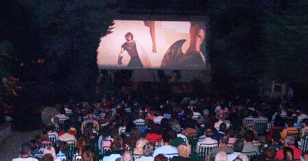 cinema all'aperto