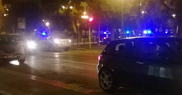 Carabinieri. Inseguimento