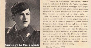 Carabiniere Alberto La Rocca