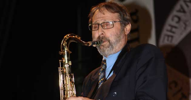 Il famoso sassofonista Vittorio Palmacci