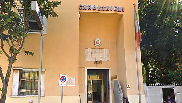 Pomezia. Compagnia dei Carabinieri