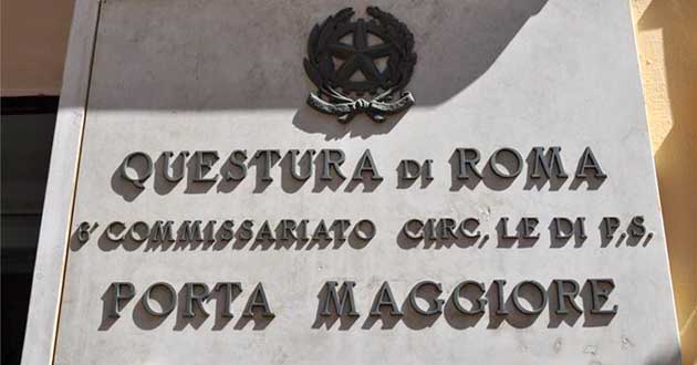 Questura di Roma. Commissariato di PS di Porta Maggiore