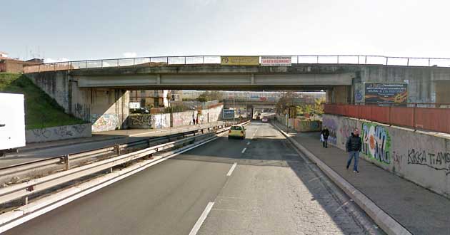 Roma. Tor Bella Monaca. Via Aspertini