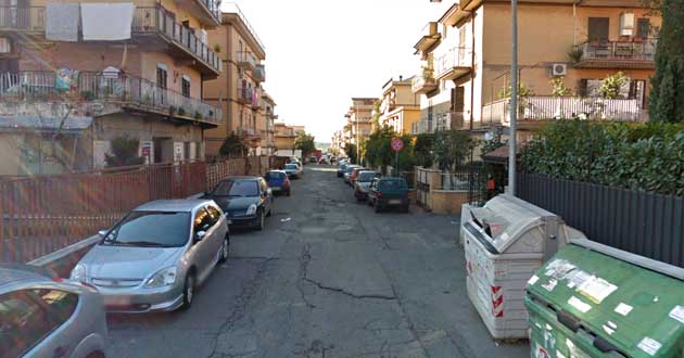 Roma. Via dei Coribanti