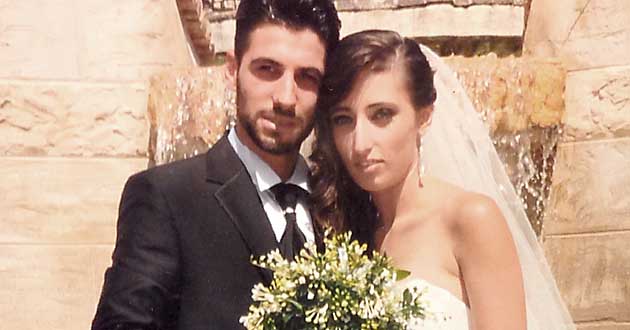 Sposi Loredana Paoloto e Matteo Ascenzi