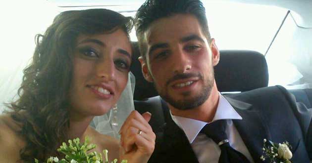 Sposi Loredana Paoloto e Matteo Ascenzi