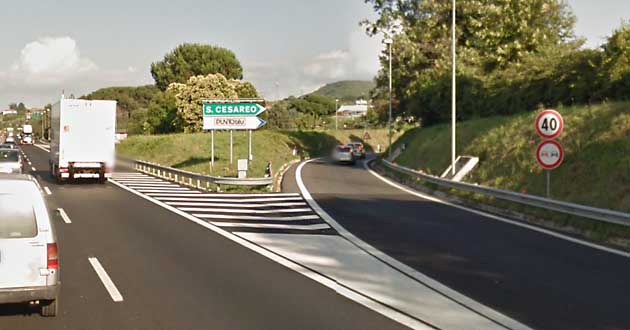 Uscita Autostrada San Cesareo