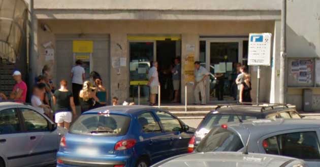 Aprilia. L’Ufficio postale di Via dei Lauri