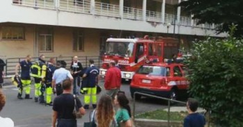 Roma. Incendio Policlinico Umberto I