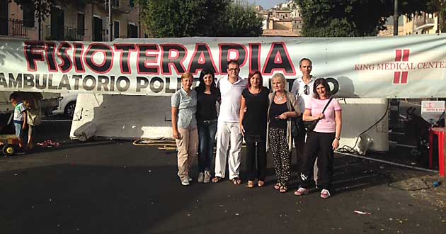 Segni - Giornata Prevenzione - Sindaco Boccardelli Ass. Sport Carabella e organizzatori