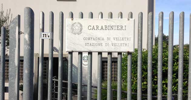 Velletri. Stazione dei Carabinieri