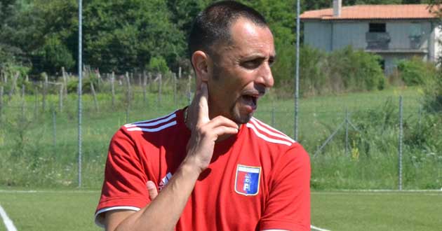 Rocca Priora Calcio Promozione. Mister Marcello Belli