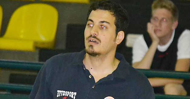 Basket Frascati. Serie B femminile. Il coach Valerio Libutti