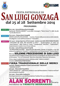 Valmontone. San Luigi 2014