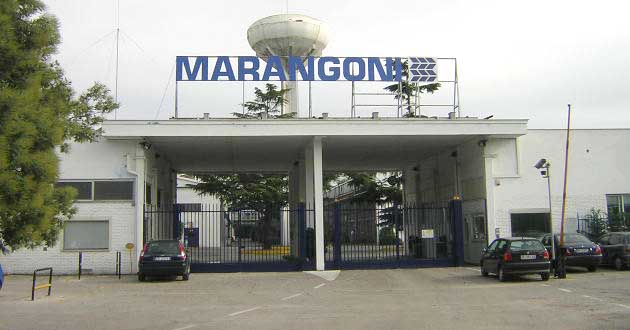 Lo stabilimento Marangoni di Anagni