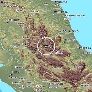 L’epicentro del sisma registrato il 10 Settembre alle ore 20:03 nel reatino terremoti-Rieti-201409102003-