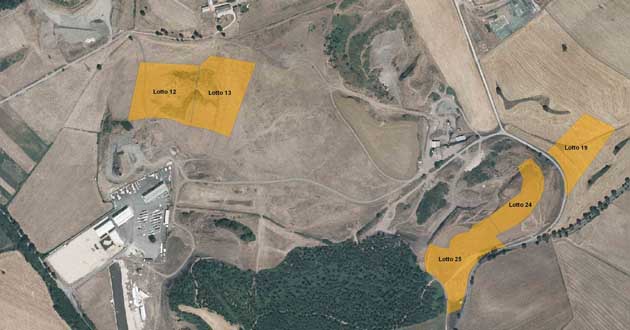 Colleferro. Stu. Lotti ortofoto