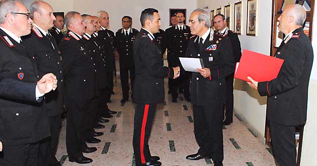 Commiato Gen. Div. Maruccia Frosinone