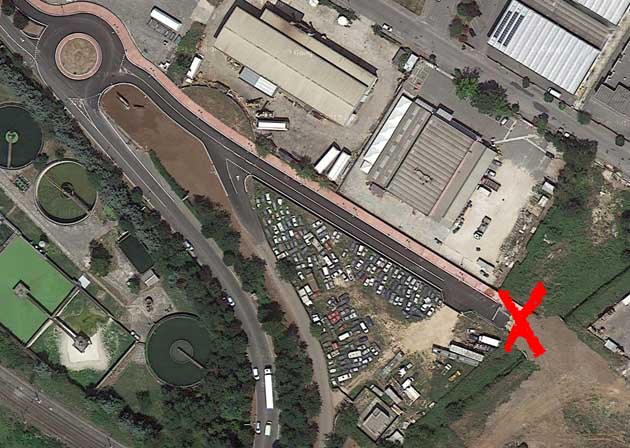 Fine della strada...