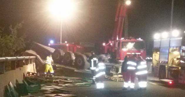 incidente-tir-A1-ponzano