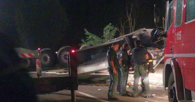 incidente-tir-A1-ponzano