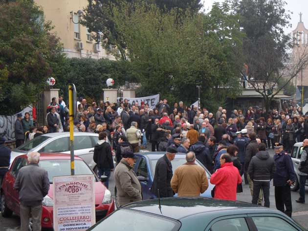 Colleferro. Manifestazione Ospedale - 20141127
