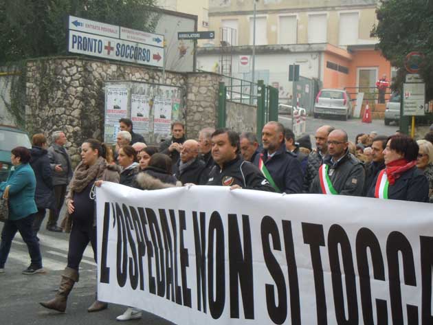 Colleferro. Manifestazione Ospedale - 20141127