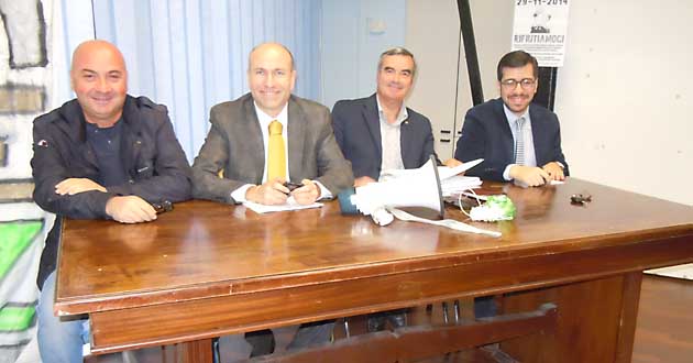 Comune conferenza stampa dei consiglieri Girolami, Del Brusco, Gessi e Sanna