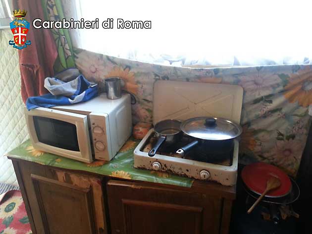 Gli elettrodomestici alimentati con la corrente rubata