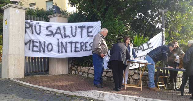 Manifestazione Ospedale