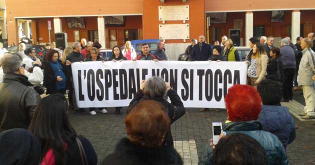 Manifestazione Ospedale