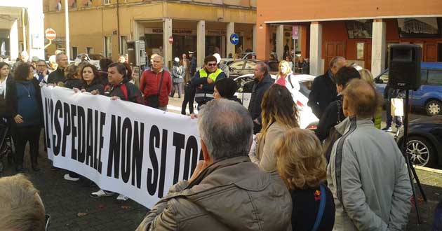 Manifestazione Ospedale