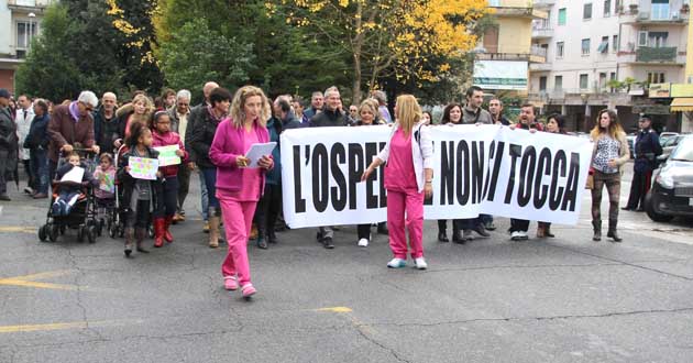 Manifestazione Ospedale