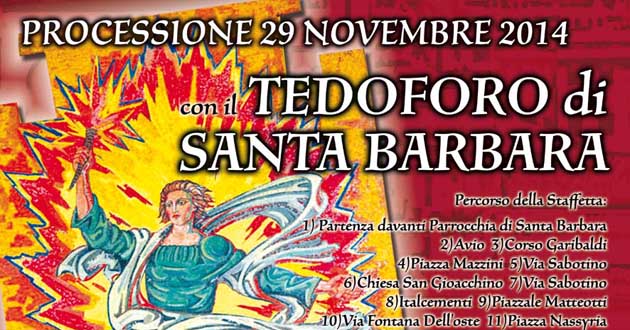 Processione Santa Barbara