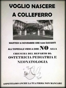  Voglio nascere a Colleferro